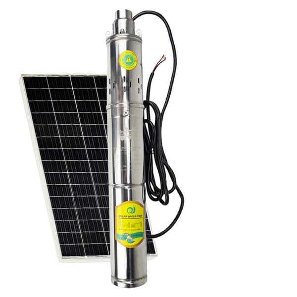 Aurinkokäyttöinen uppopumppu, 150W teho, enimmäisvesivirtaus 2T/H, DC12V, 150W