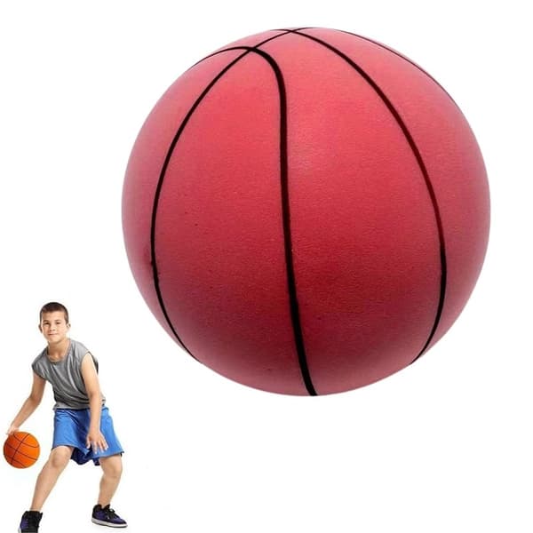 MASTER Soft basketboll - 18 cm - röd