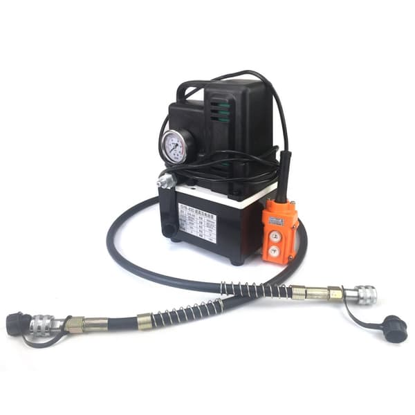 Sähkökäyttöinen hydraulipumppu, 220V jännite, 70Mpa korkea paine,EU, musta, 220V