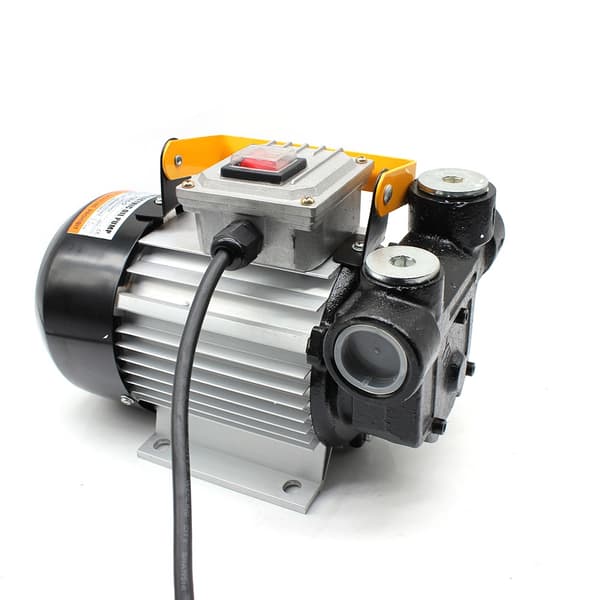 Selvprimende dieselpumpe, 60L/min flowrate, 550W effekt, holdbar konstruktion