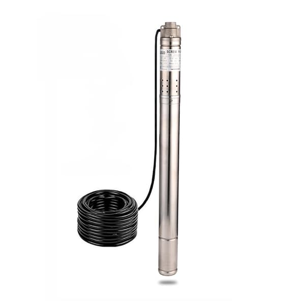 SHYLIYU Dybbrøndspumpe, 50m Vandløft, 4GPM Flow Rate, Rustfrit Stål Konstruktion,EU, 230V