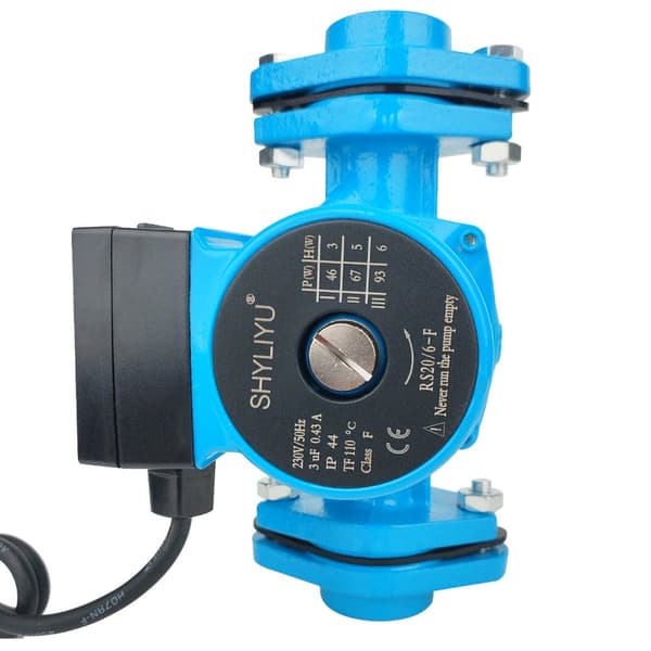 Vandtrykksforstærkerpumpe, 55L/min flowhastighed, høj effektivitet,RS20-6-F-1tomme, 115V60Hz-230V50Hz
