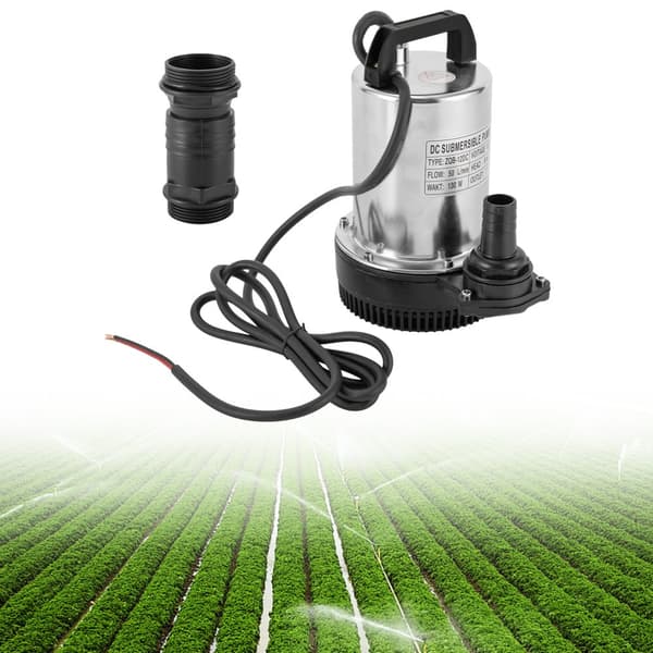 DC 12V Nedsänkbar Pump, Hög Effektivitet 160W, Låg Bullernivå 0-30dB,Eu