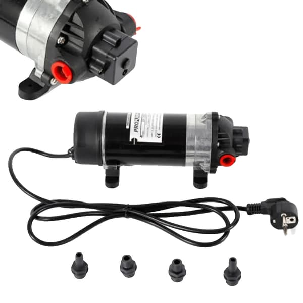 220V Højtryksvandpumpe, Flowhastighed 5,1-5,5L/min, Maksimalt Tryk 160psi, Selvpumpende Kapacitet