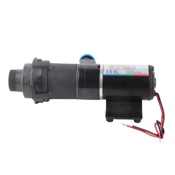 DC12V murskauspumppu, 45 L/min virtausnopeus, monipuolinen asennus,musta