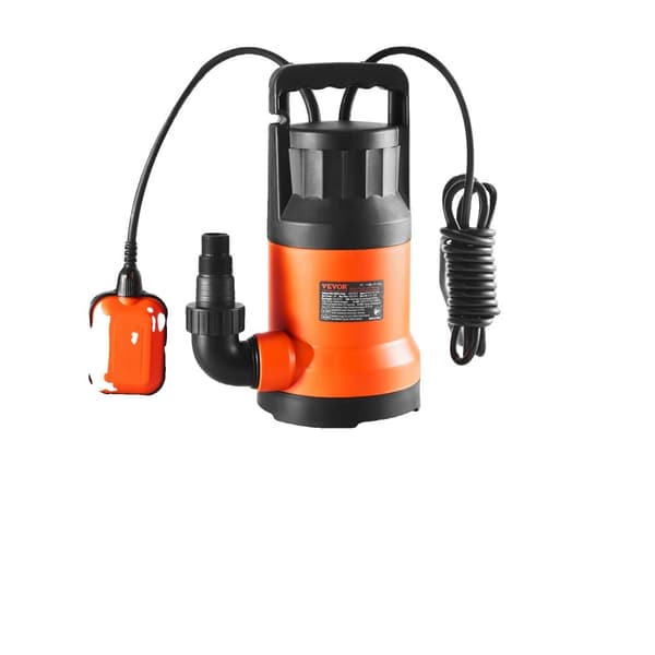 Nedsænkelig Vandpumpe, 1 HK Effekt, 4000 GPH Maksimal Flow,1.0HK