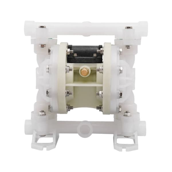 Dobbelt membranpumpe, 2 tons/t flow rate, højtryk 0,7 Mpa,HVID