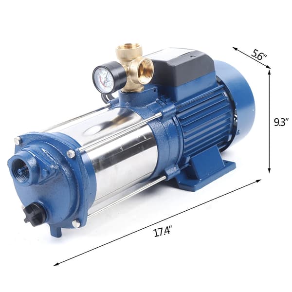 Haveskimmerpumpe, 2,6 HK effekt, 4000 L/H gennemstrømning,230V, EU