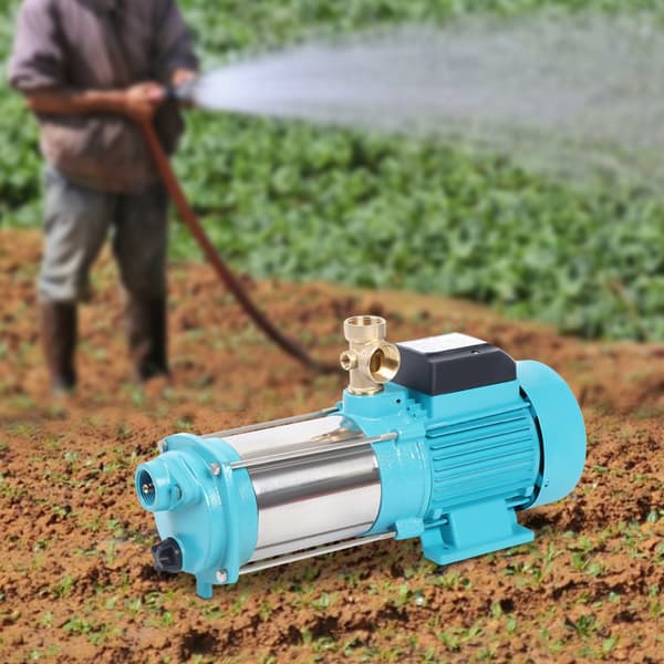 Rostfri centrifugalpump, 1300W effekt, hög effektivitet,EU