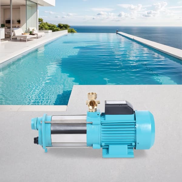 Rostfri centrifugalpump, 1300W effekt, hög effektivitet,EU