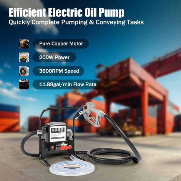Diesel-pumppu, korkea virtausnopeus 45L/min, tarkka mittaus,EU