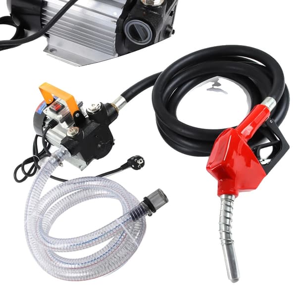 Dieselpumpe, 60 L/min flow rate, 550W effektudgang,230V, Rød