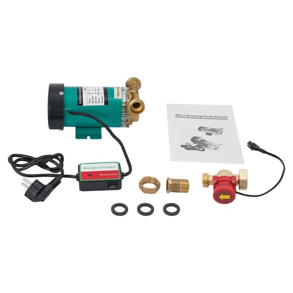 Varmtvandspumpe, 120W effekt, 25L/min flowrate,230v, EU