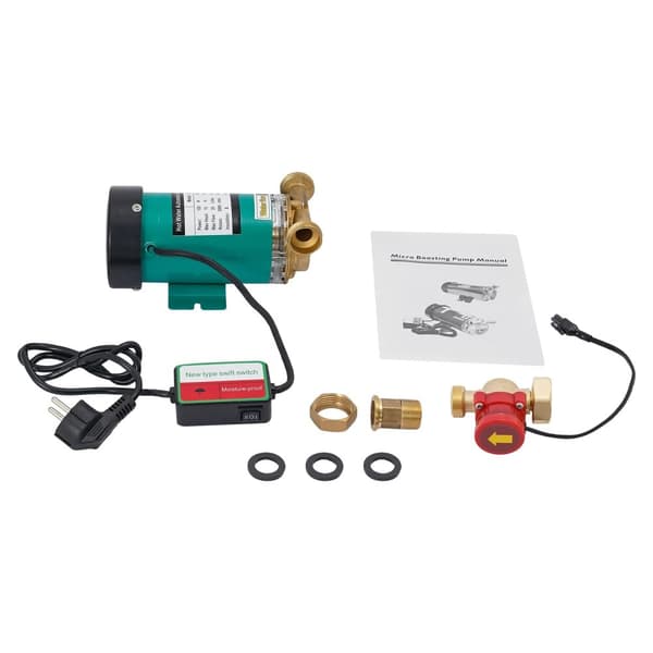 Varmtvandspumpe, 120W effekt, 25L/min flowrate,230v, EU