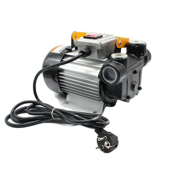 Elektrisk Diesel Pumpe, 60 L/min Flow Rate, 550W Effekt,sort