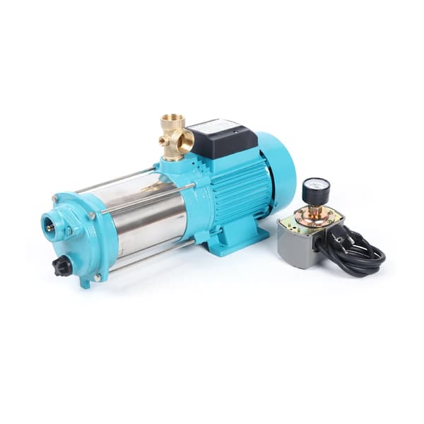 1300W keskipakopumppu, 4000 L/h virtausnopeus, ruostumaton teräsrakenteinen,220 V, Sininen, EU