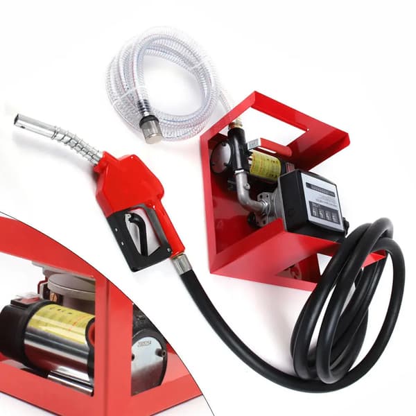 Diesel Elektrisk Pump, 50 L/min Flödeshastighet, 230V Effekt,12V 45L min 175w