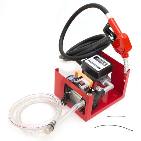 Dieseloverførselspumpe, Høj Flow Rate 3600 l/t, Kompakt Design,Rød
