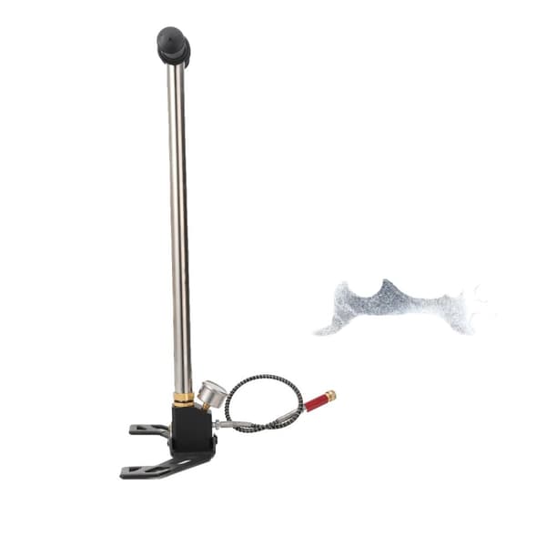 3-trins håndpumpe, op til 4500 PSI, ergonomisk håndtag, holdbart rustfrit stål