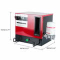 Miniatyrbild 2 av 2: Självprimande dieselpump, hög effekt 550W, max flödeshastighet 60L/min,Röd