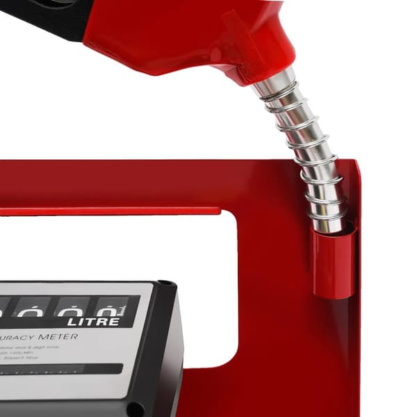 Itseimevä sähköinen polttoainepumppu, 200W teho, 45L/min virtausnopeus, maksimi nostokorkeus 7 metriä
