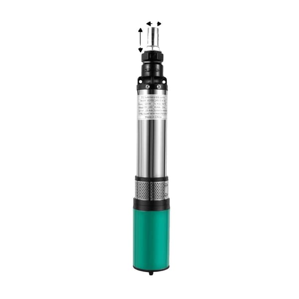 Nedsänkbar Brunnpump, Ren Kopparmotor, Hög Flödeshastighet,EU, 24V