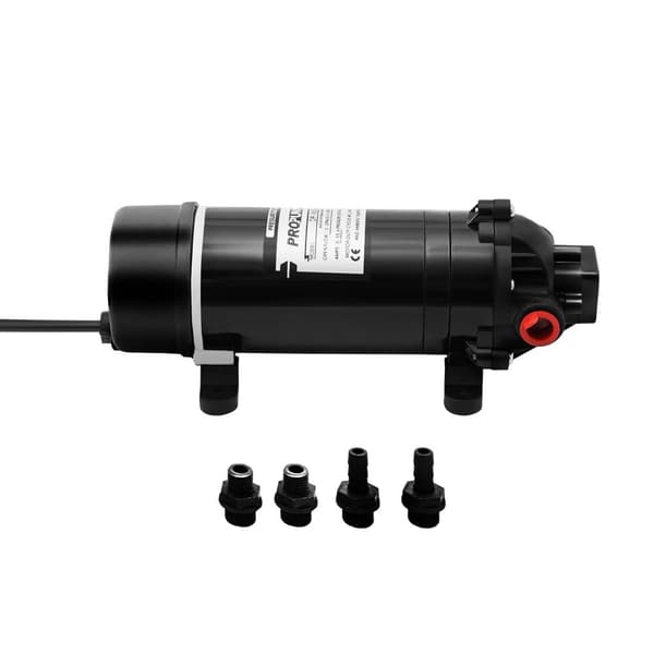 Itseimevä tehostepumppu, 120W teho, 160Psi maksimi paine,220V, EU, musta