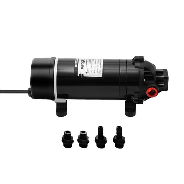 Itseimevä tehostepumppu, 120W teho, 160Psi maksimi paine,220V, EU, musta