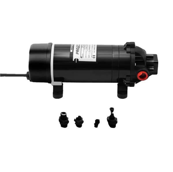 Selvprimende boosterpumpe, høj effektivitet flowrate, automatisk trykbeskyttelse, kompakt design.