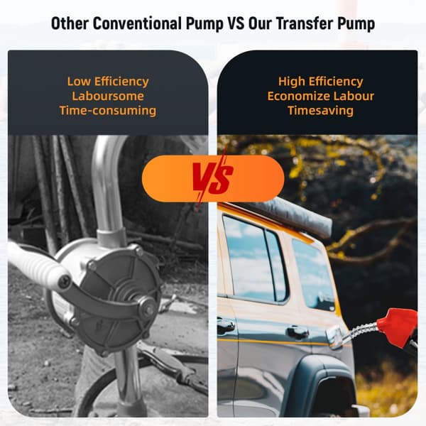 Dieselöverföringspump, 550W effekt, 60L/min flödeshastighet,230V, EU