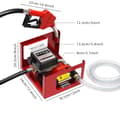 Pikkukuva 2 / 2: Itseimevä dieselpumppu, Teho 175W, Maksimivirta 50L/min, Maksiminkorkeus 7m,Punainen