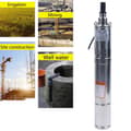 Pikkukuva 1 / 2: Syväkaivopumppu, 500W Teho, 2000L/h Virtaama,EU, 220V, Hopea