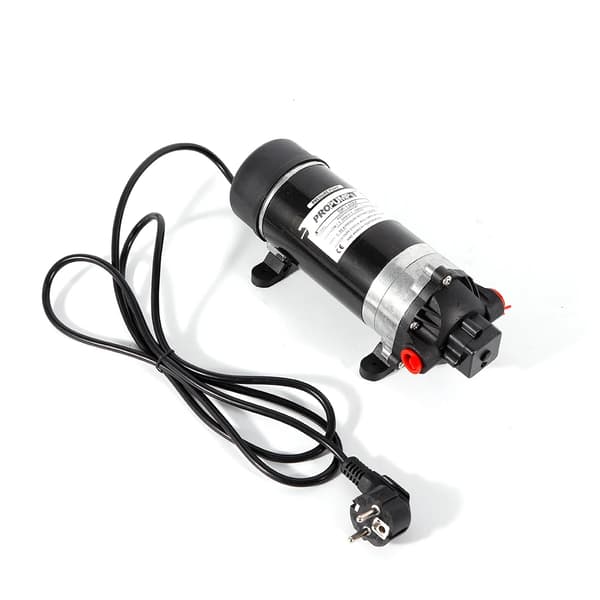 Vattenöverföringspump, 160Psi Maxtryck, Självprimande Membrandesign,svart, 220V, EU