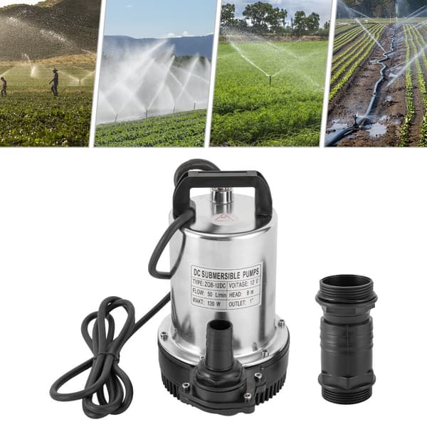 DC 12V Nedsænkelig Pumpe, Høj Effektivitet 160W, Lav Støj 0-30dB,EU