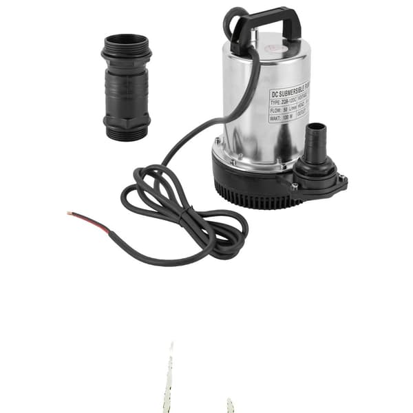 DC 12V Nedsænkelig Pumpe, Høj Effektivitet 160W, Lav Støj 0-30dB,EU