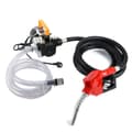 Miniatyrbillede 1 af 2: Dieselbrændstofpumpe, 550W Strøm, 60L/min Flowkapacitet,sort