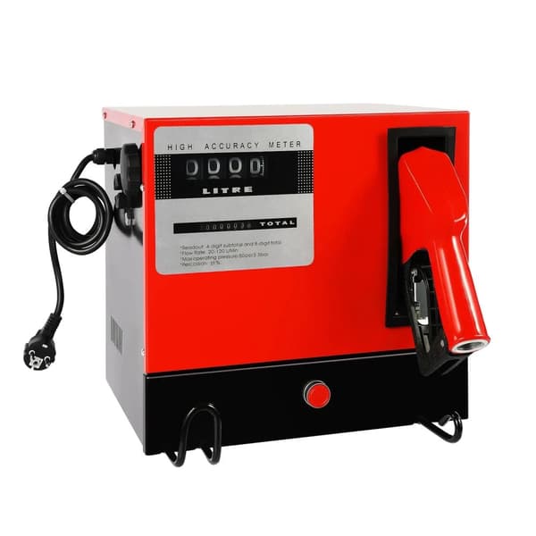 Itseimevä dieselpumppu, 550W teho, korkea virtausnopeus 60L/min,Punainen