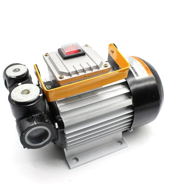 Selvprimende dieselpumpe, 60L/min flowrate, 550W effekt, holdbar konstruktion