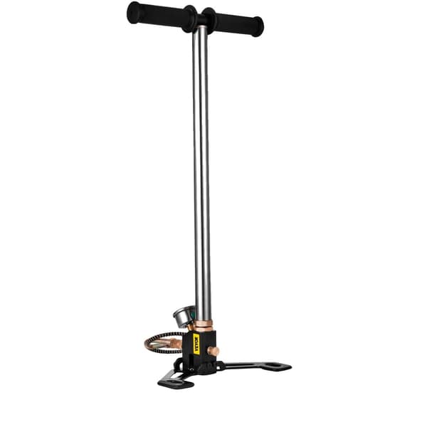 PCP Håndpumpe, 4500PSI Tryk, Rustfrit Stål Konstruktion,4500 PSI Sølv