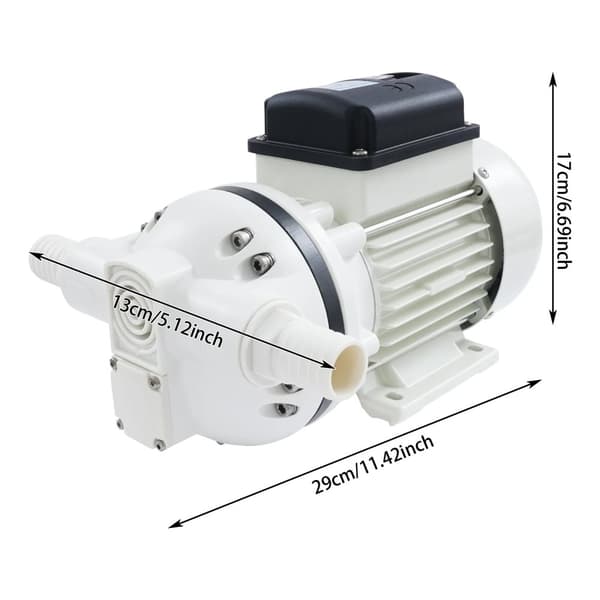 Elektrisk Membran, Diafragma, 0-40L/min Flow, 220VAC Spænding,EU, Pumpe