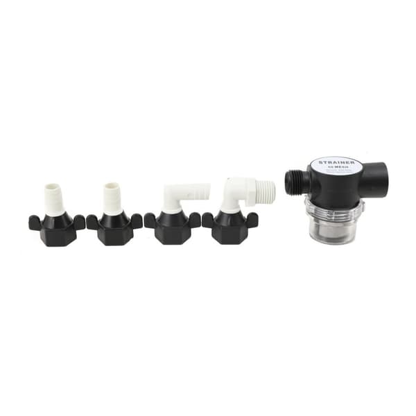 12V Membranpumpe, 3,0 GPM Flow, 55 psi Tryk