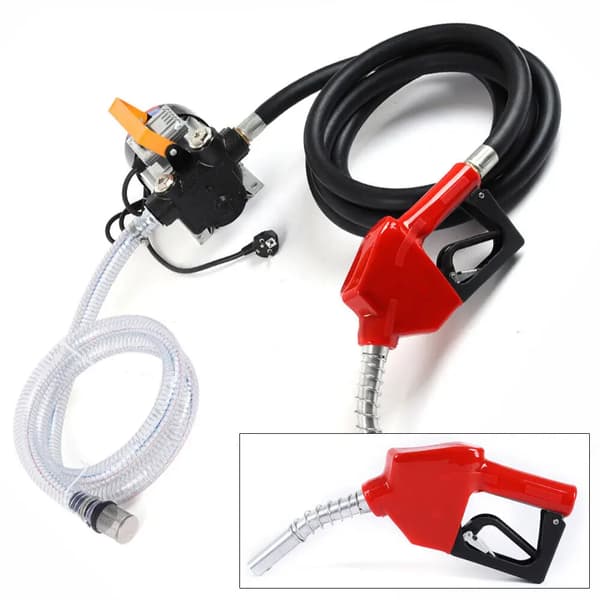 Sähkökäyttöinen öljysiirto pumppu, 550W, 60 L/min virtaus, itsestään imemä rakenne,230V, EU