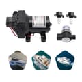 Miniatyrbillede 1 af 4: Affaldsoliepumpe, Membranstruktur, Elektrisk Strøm, Høj Hovedkapacitet,12V, EU