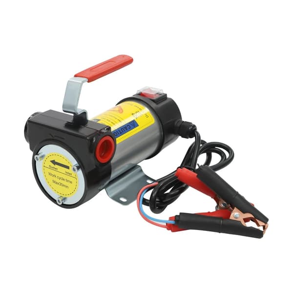 Diesel-siirtopumppu, 200W teho, 45L/min virtaus,musta