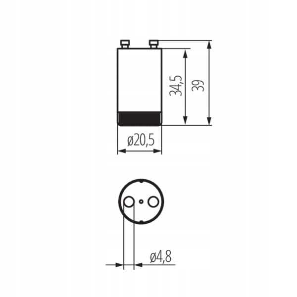 Set med 10 st starttändare Z-10 220-240V 4-65W