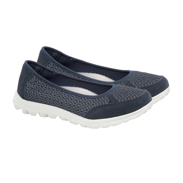 Boulevard Kvinnor/Damer Slip On Memory Foam Skor
