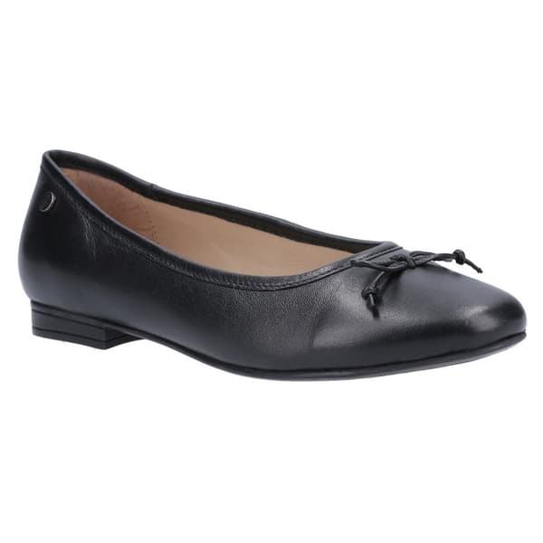 Hush Puppies Kvinnor/Damer Naomi Slip On Leather Ballet Pump Black 7 UK