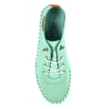Miniatyrbilde 4 av 4: Lunar Womens/Ladies St Ives Leather Plimsolls