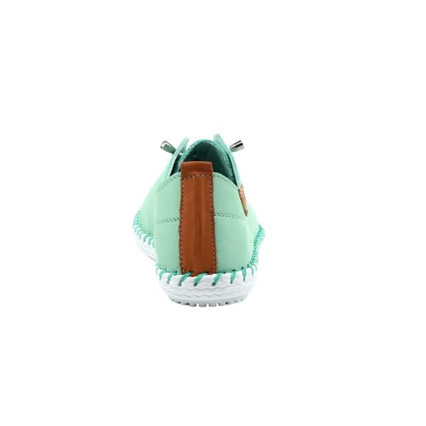 Lunar Womens/Ladies St Ives Leather Plimsolls