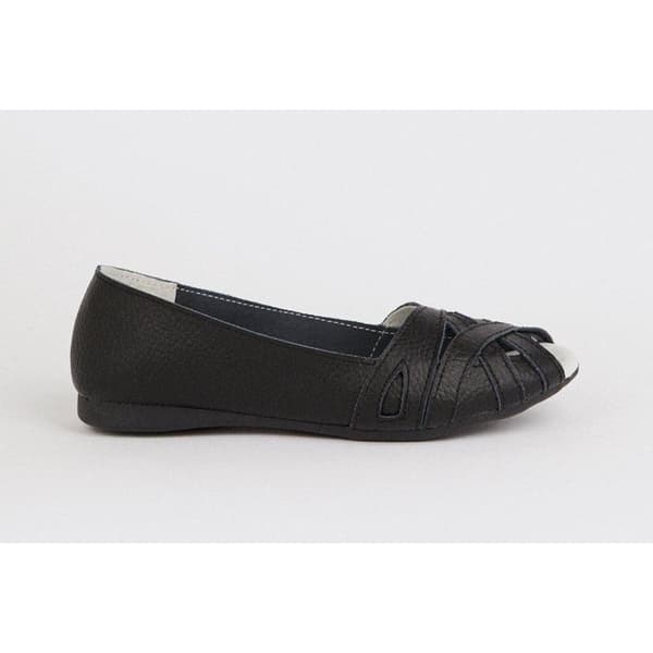 Good For The Sole Womens/Ladies Layla Woven Leather Pumps